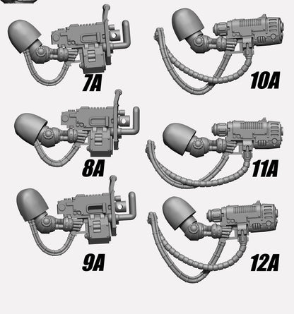 Bits, Inter. Guns / Upgrade / Modellbau / Miniature /games / Collect/ tabletop / wargaming / war games / Upgrade